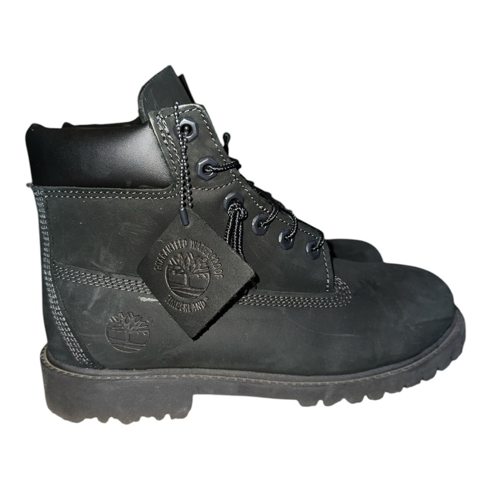 Black Timberland boots